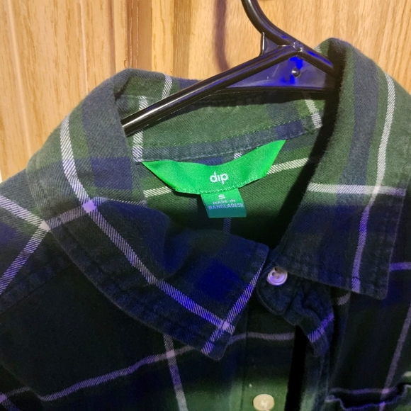 Women's Green Flannel - Picture 2 of 2